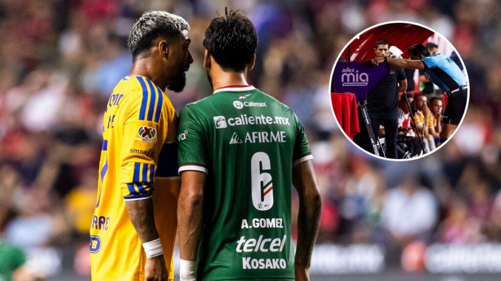 Rodrigo Aguirre y Jesús Gómez en cruce de palabras