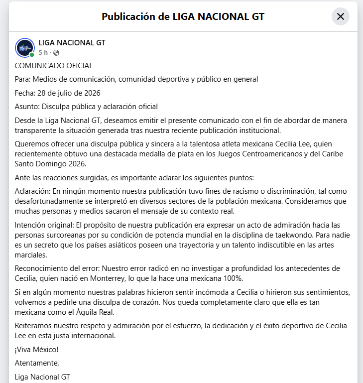 Lee ganó medalla de plata