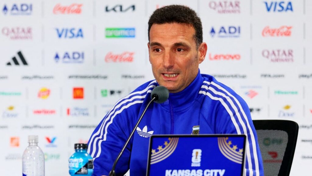 Lionel Scaloni presión Argentina