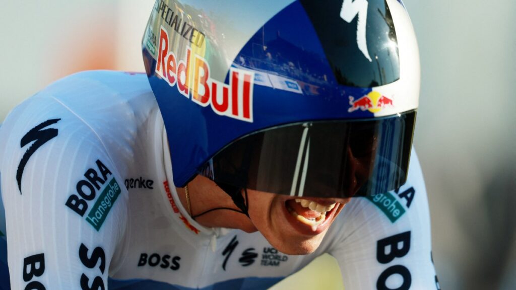 Florian Lipowitz, corredor del Redbull Bora Hansgrohe.