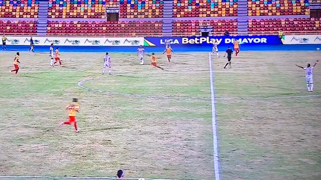 La cancha del Llaneros vs Pereira