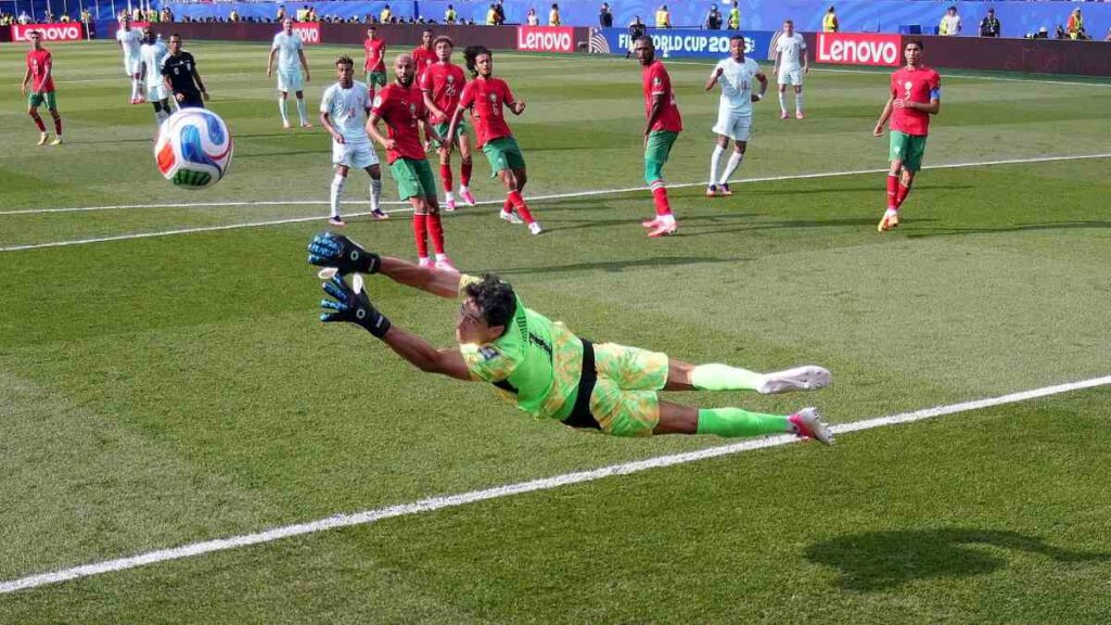 El gol de Mbappé ante Marruecos 
