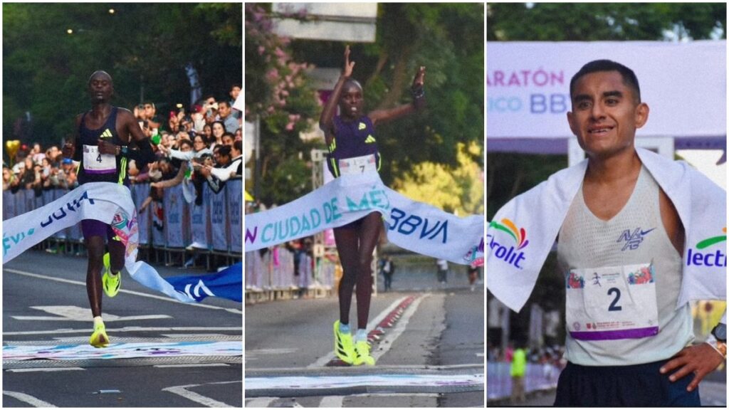 Simon Mavwa y Gladys Cherop Longari ganan el Medio Maratón CDMX 2026; Jorge Cruz sube al podio