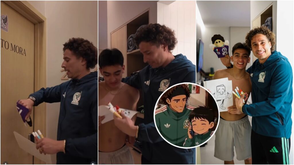 Memo Ochoa y Gilberto Mora