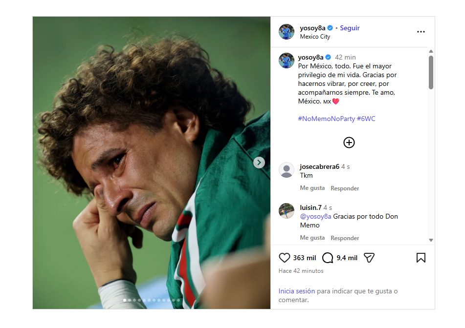 México fracasó en su intento de llegar a cuartos de final