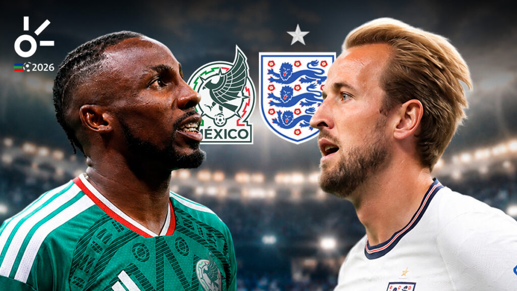 México vs Inglaterra: los ingleses visitarán el Azteca para el duelo de octavos de final. Claro Sports.