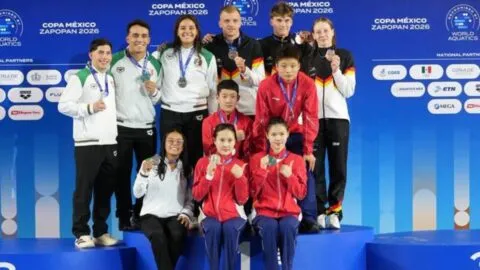 México se lleva la plata por equipos y clasifica a seis finalistas en la Copa México de Clavados 2026