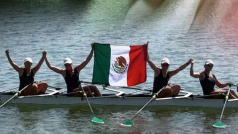 México mantiene su dominio en el remo de Santo Domingo 2026 al sumar dos oros más