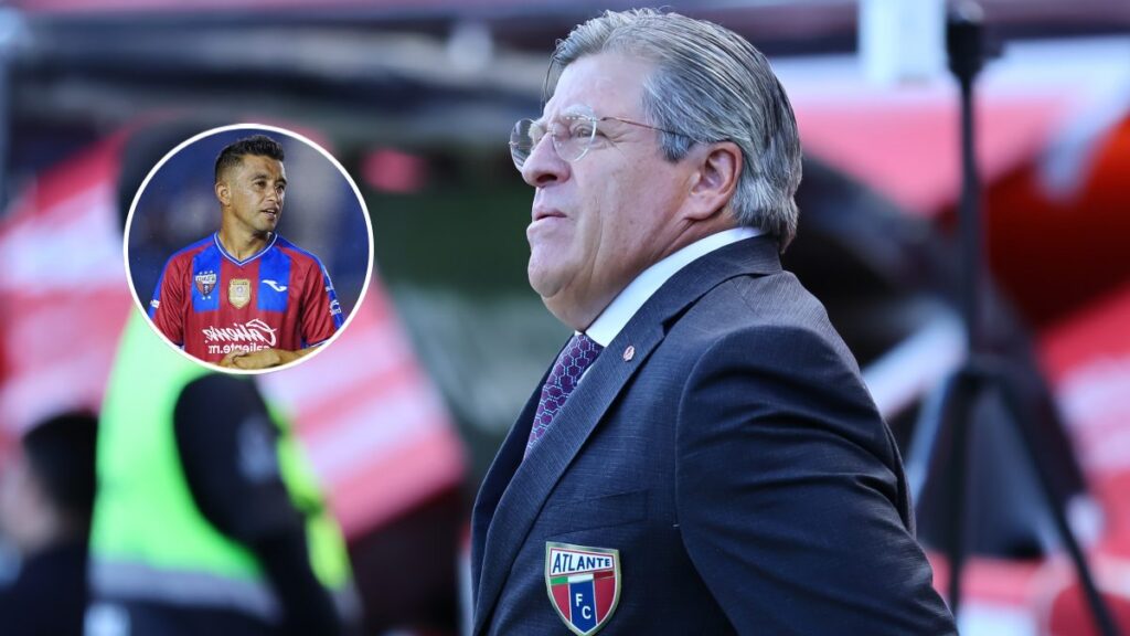 Miguel Herrera, técnico del Atlante