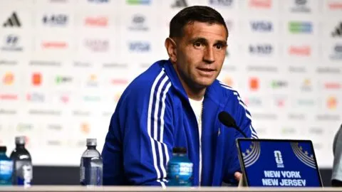 Dibu Martínez se emociona previo a la final ante España: “A veces lloro al pensar en lo que hemos conseguido”