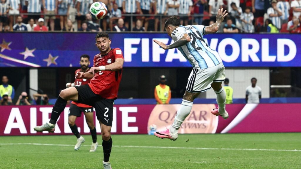 El gol de enzo a Egipto es el momento más buscado del Mundial