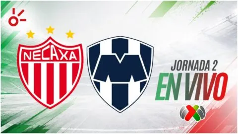 Necaxa vs Monterrey en vivo el partido de la jornada 2 de la Liga MX: resultado y goles hoy, Apertura 2026