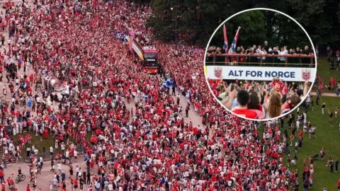 ¡Como héroes! Noruega recibe a su selección con más de 90 mil aficionados tras el Mundial 2026