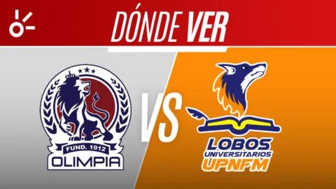 Olimpia vs Lobos UPNFM en vivo: dónde mirar la Liga de Honduras 2026
