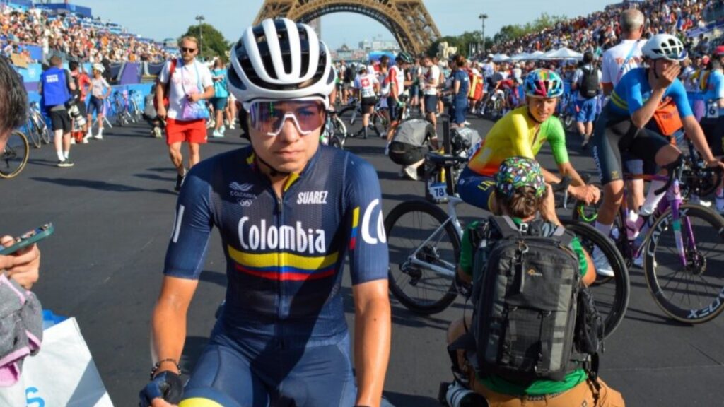 Paula Patiño, ciclista colombiana