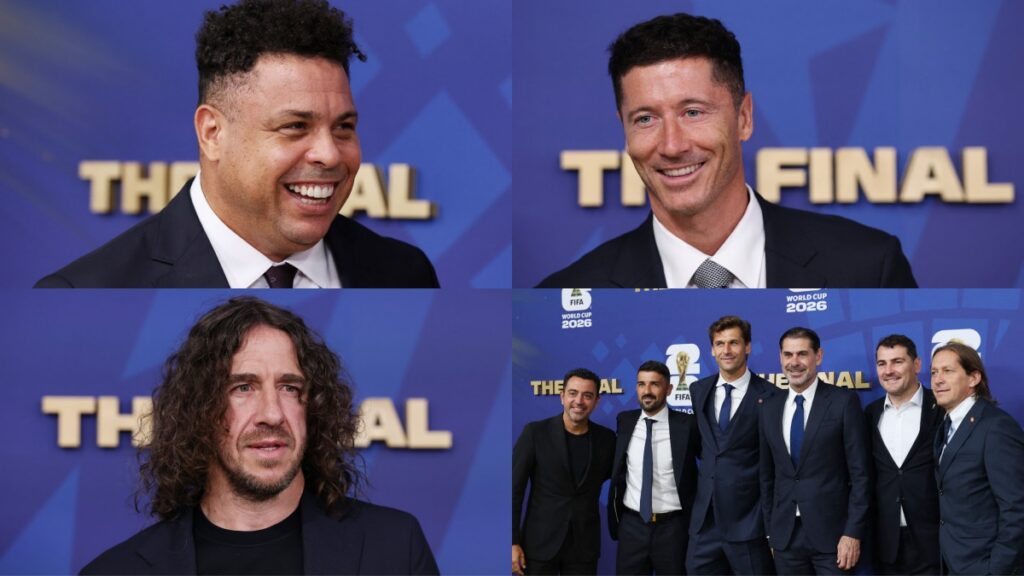 Personalidades del fútbol acuden a la final del Mundial