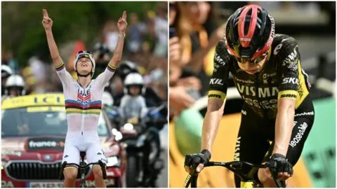 ¿El duelo duró poco? Pogacar da un golpe casi definitivo a Vingegaard en la primera semana del Tour