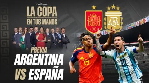 La Copa en Tus Manos, en vivo la previa de la Gran Final España vs Argentina