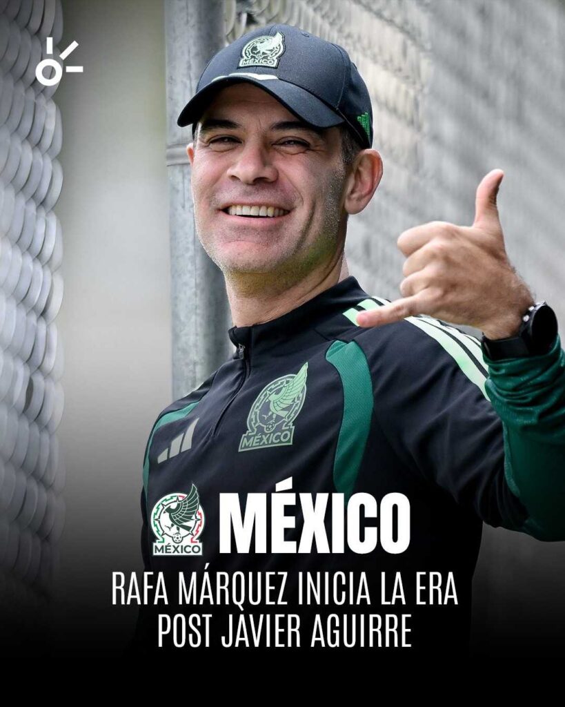 Rafa Márquez inicia la era post Javier Aguirre.