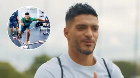 Así vivió Raúl Jiménez su primer entrenamiento en su regreso a los Wolves