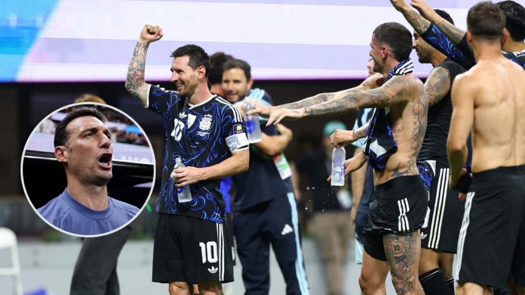 El entrenador argentino, Lionel Scaloni, destaca el esfuerzo y la comunión con sus aficionados que los llevaron a remontar el partido