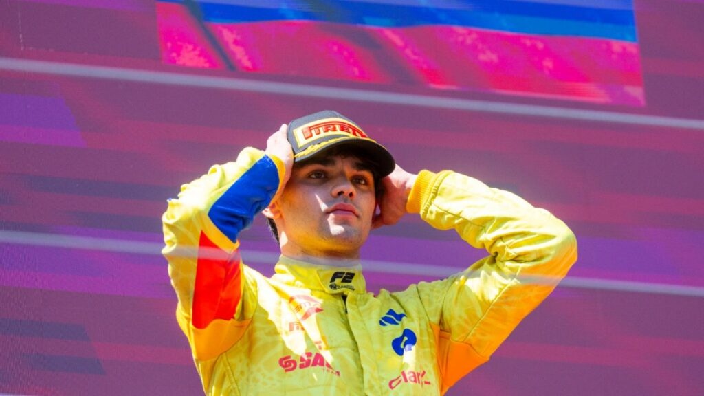 Sebastián Montoya, piloto colombiano.