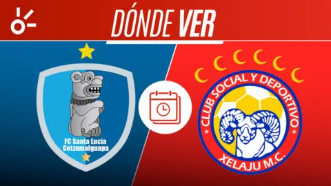 Santa Lucía Cotzumalguapa vs Xelajú MC en vivo: dónde mirar la Supercopa Guatemala 2026