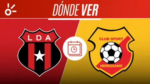Alajuelense vs Herediano en vivo: dónde mirar la Supercopa de Costa Rica 2026