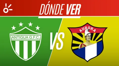 Antigua GFC vs Aurora en vivo: dónde mirar la final de la Supercopa Guatemala 2026
