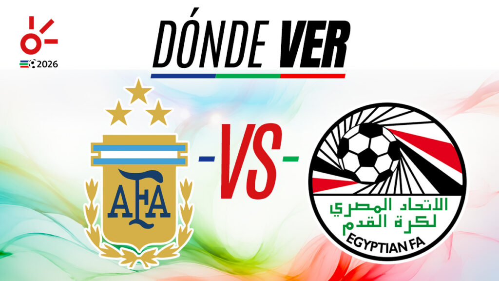 Argentina vs Egipto, horario y dónde ver
