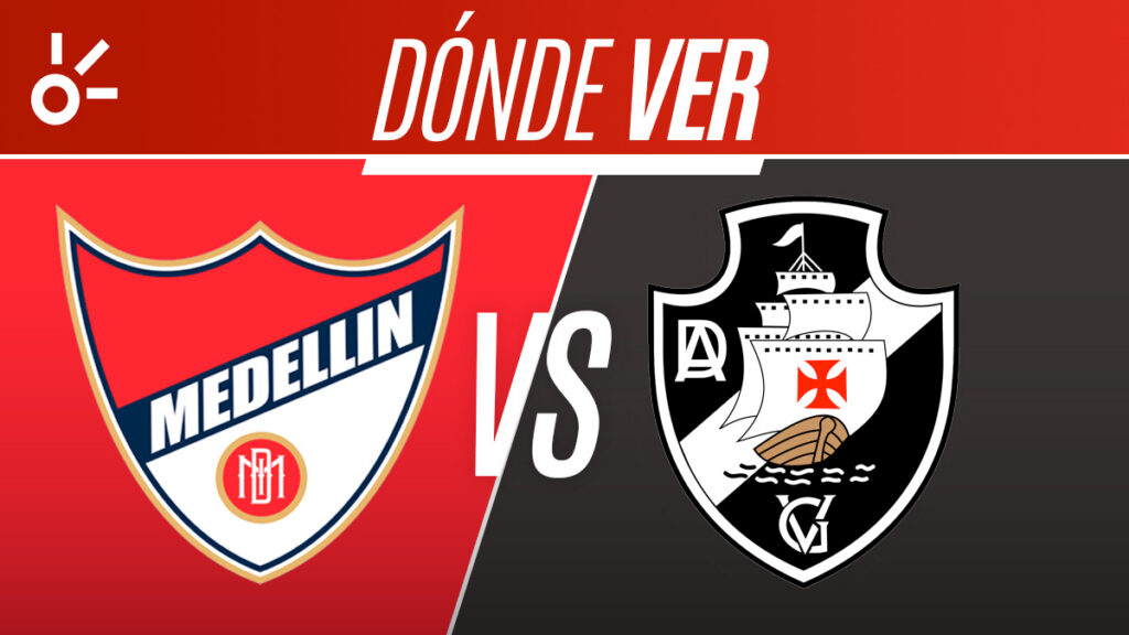 Así puede ver el Medellín vs Vasco da Gama por Copa Sudamericana