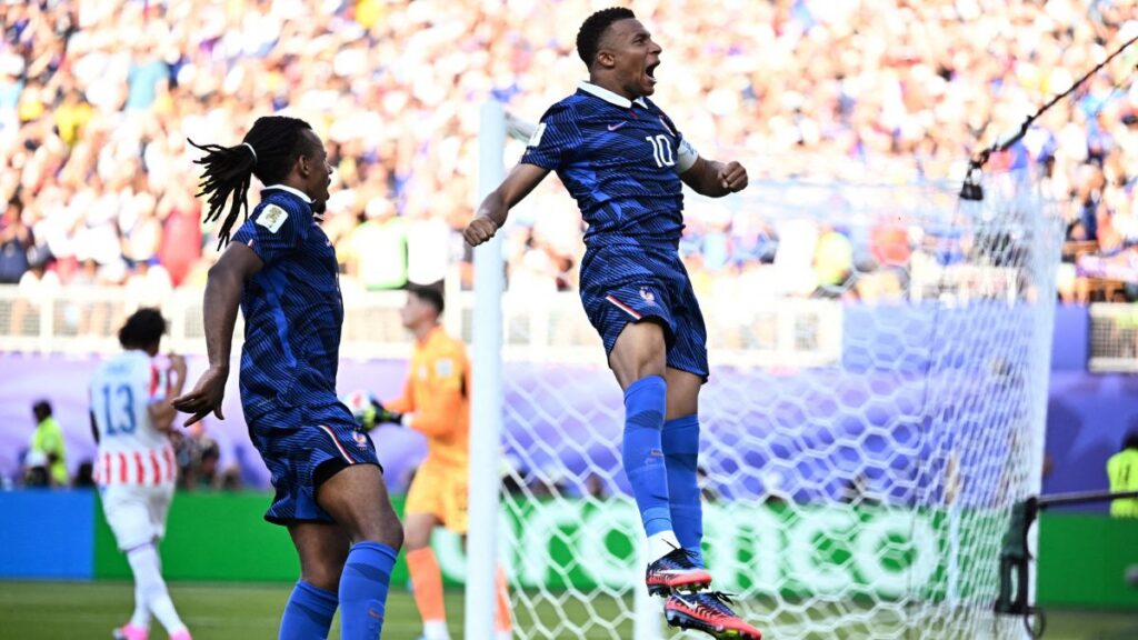 Francia gana a Paraguay con gol de Mbappé