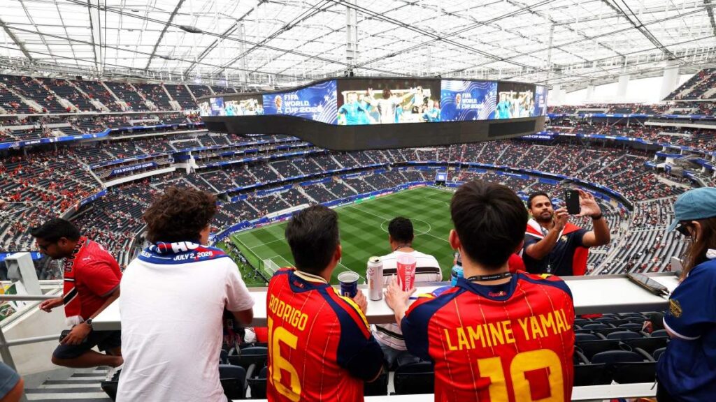 Los Angeles Stadium España vs Austria