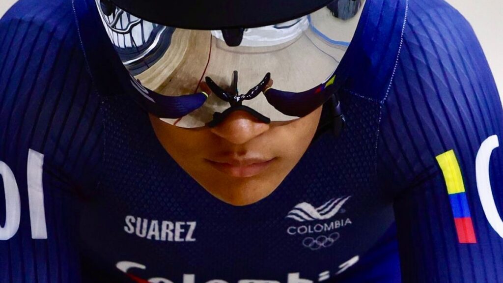 Stefany Cuadrado, ciclista de pista colombiana.