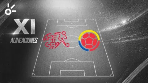 Posibles alineaciones de Suiza vs Colombia por el Mundial 2026