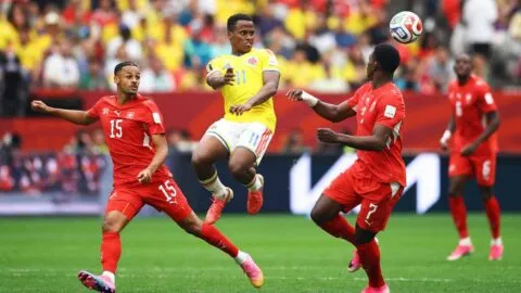 Suiza vs Colombia, en vivo Mundial 2026: ¡Impacto entre Vargas y Embolo!