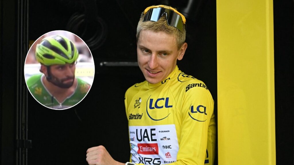 Tadej Pogacar, líder del Tour de Francia