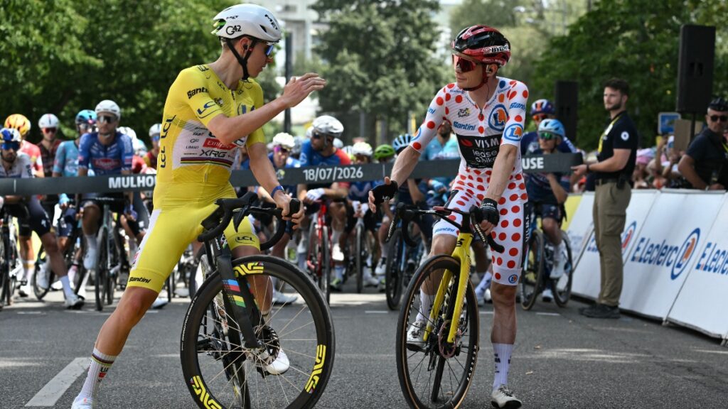 Tadej Pogacar y Jonas Vingegaard