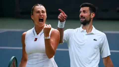 ¡Pareja de lujo! Djokovic y Sabalenka encabezan el espectacular cuadro de dobles mixtos del US Open 2026
