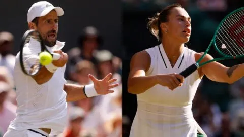 Djokovic, Sinner y Sabalenka avanzan con paso firme en Wimbledon