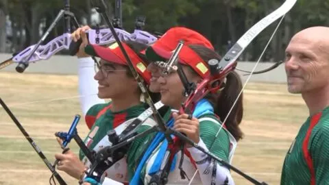 México conquista el oro en tiro con arco recurvo femenil por equipos en Santo Domingo 2026
