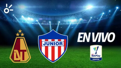 Deportes Tolima vs Junior, en vivo la Liga BetPlay 2026 II: goles al momento, resultado y minuto a minuto de la fecha 1