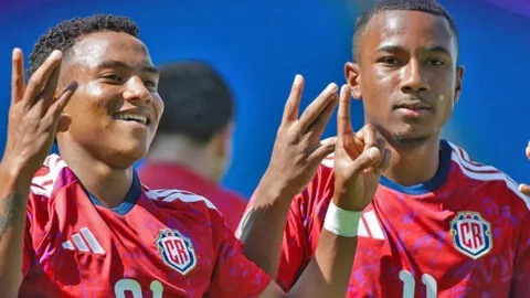 Costa Rica golea a Antigua, clasifica y espera rival en el Premundial sub 20