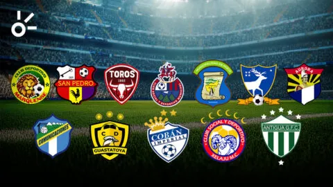 Apodos y significados de los 12 clubes del Apertura 2026 de Guatemala