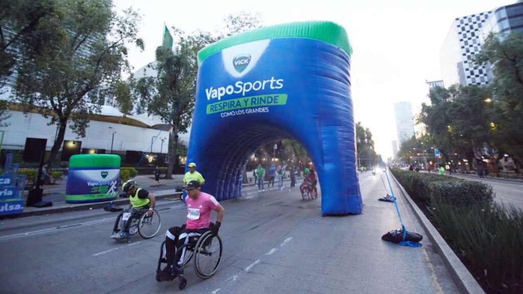 VapoSports convierte la respiración en protagonista durante el Medio Maratón de la Ciudad de México BBVA 2026