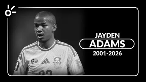 Muere Jayden Adams, futbolista de Sudáfrica, después de disputar el Mundial 2026