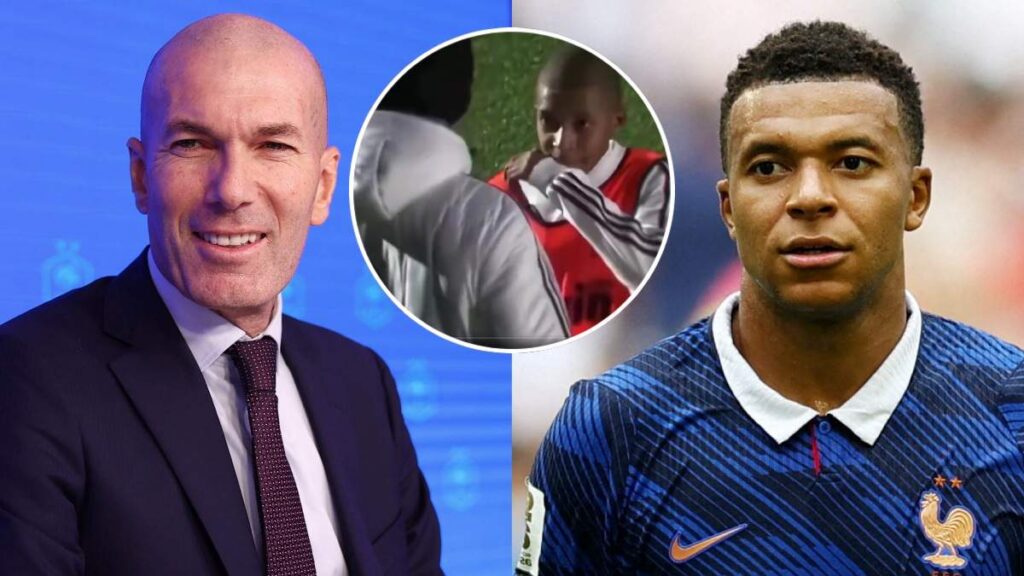 De niño a capitán: Zidane volverá a dirigir a Mbappé, ahora con Francia