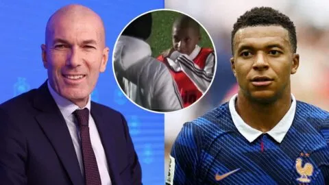 De entrenarlo de niño en el Real Madrid a dirigirlo con Francia: Zidane y Mbappé vuelven a coincidir