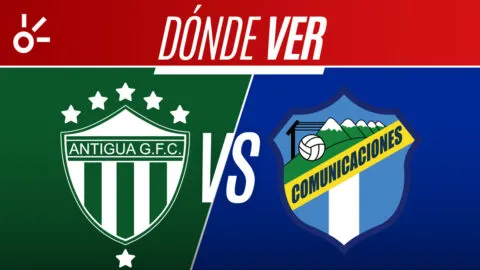 Antigua GFC vs Comunicaciones en vivo: dónde mirar la Liga de Guatemala 2026