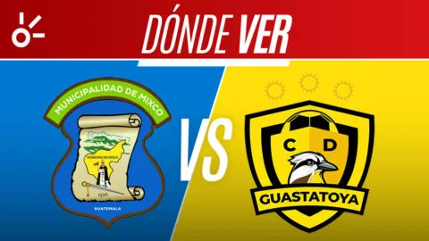 Mixco vs Guastatoya en vivo: dónde mirar la Liga de Guatemala 2026